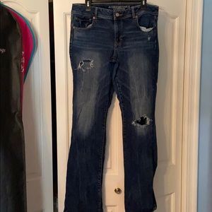 AE distressed jeans